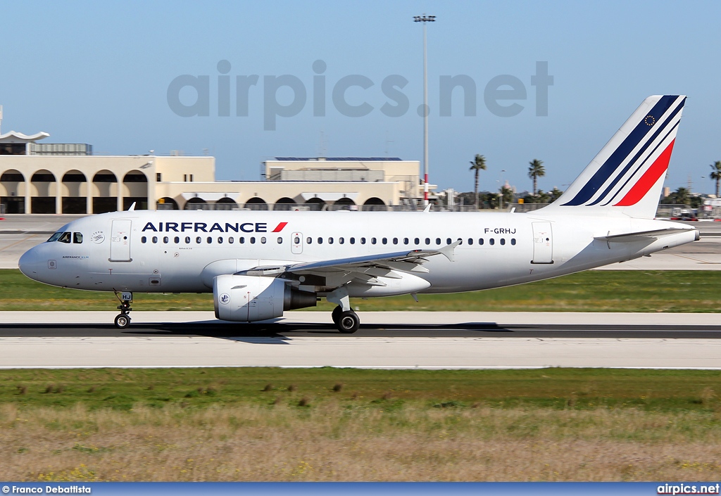 F-GRHJ, Airbus A319-100, Air France