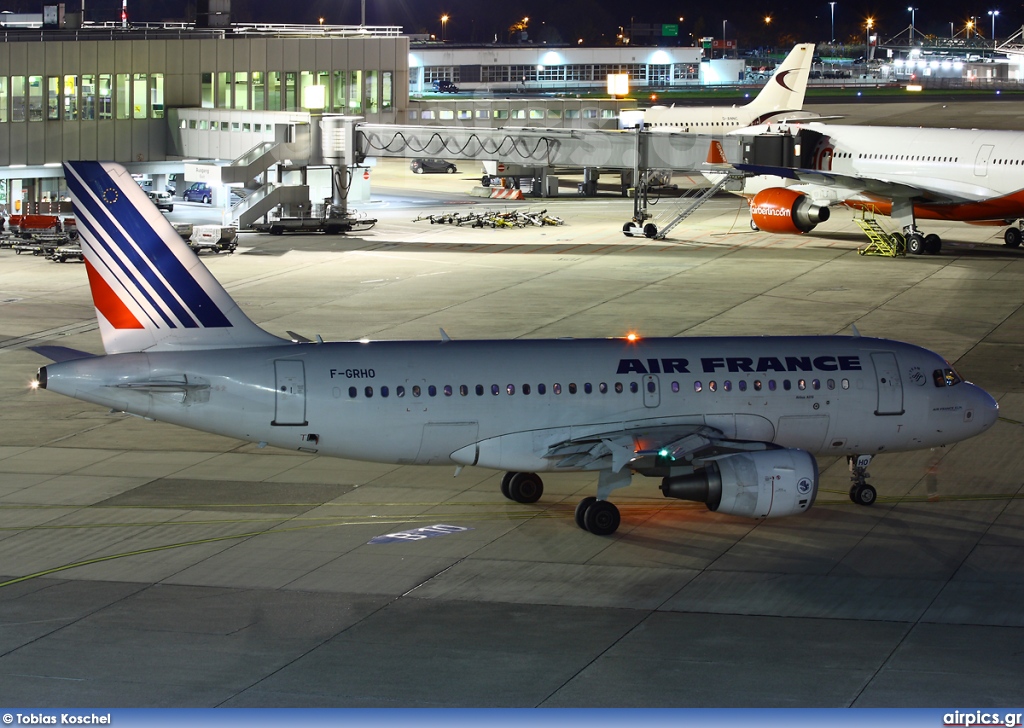 F-GRHO, Airbus A319-100, Air France