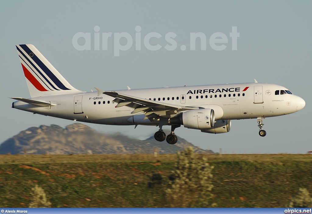 F-GRHO, Airbus A319-100, Air France