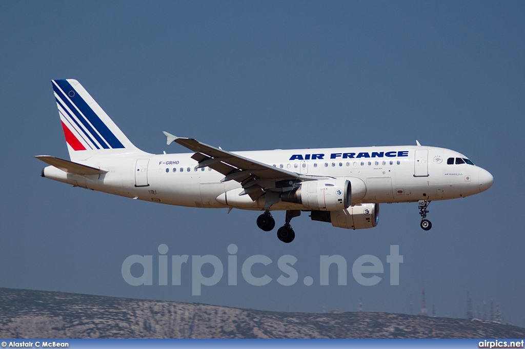 F-GRHO, Airbus A319-100, Air France