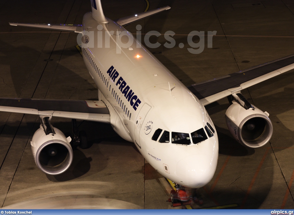 F-GRHY, Airbus A319-100, Air France