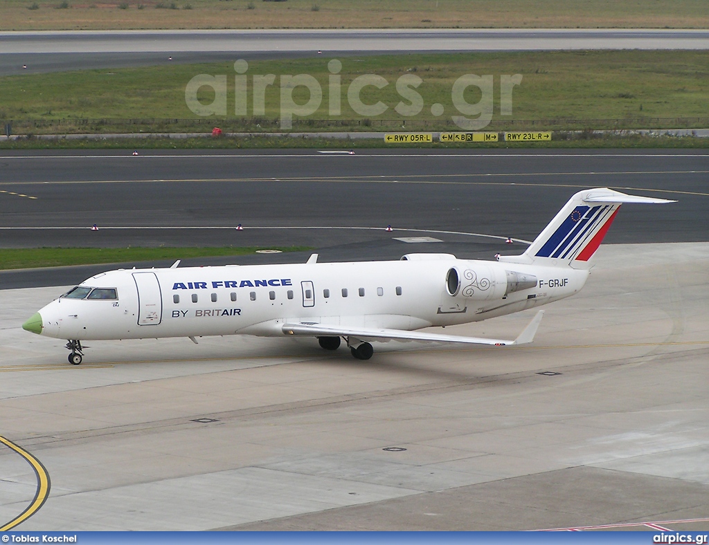 F-GRJF, Bombardier CRJ-100ER, Air France