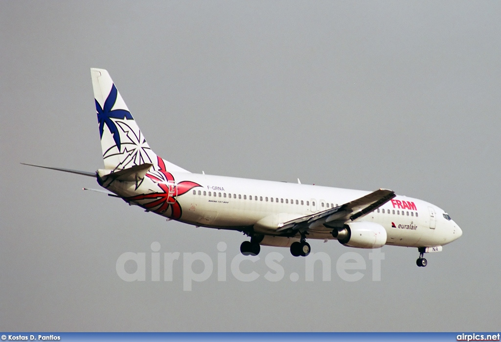 F-GRNA, Boeing 737-800, Euralair International