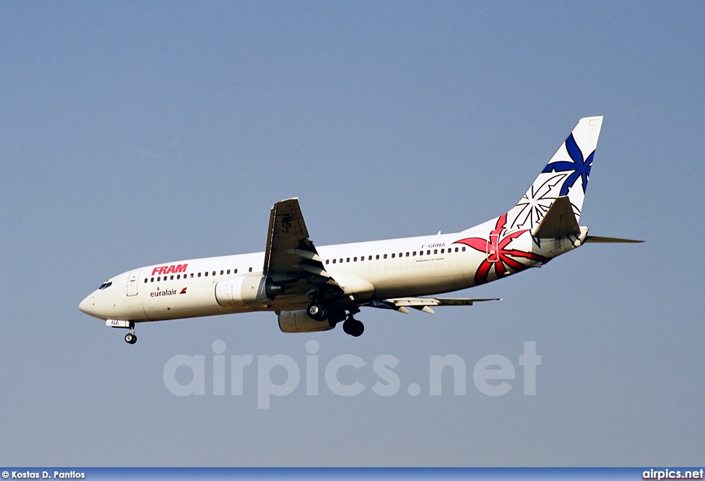 F-GRNA, Boeing 737-800, Euralair International