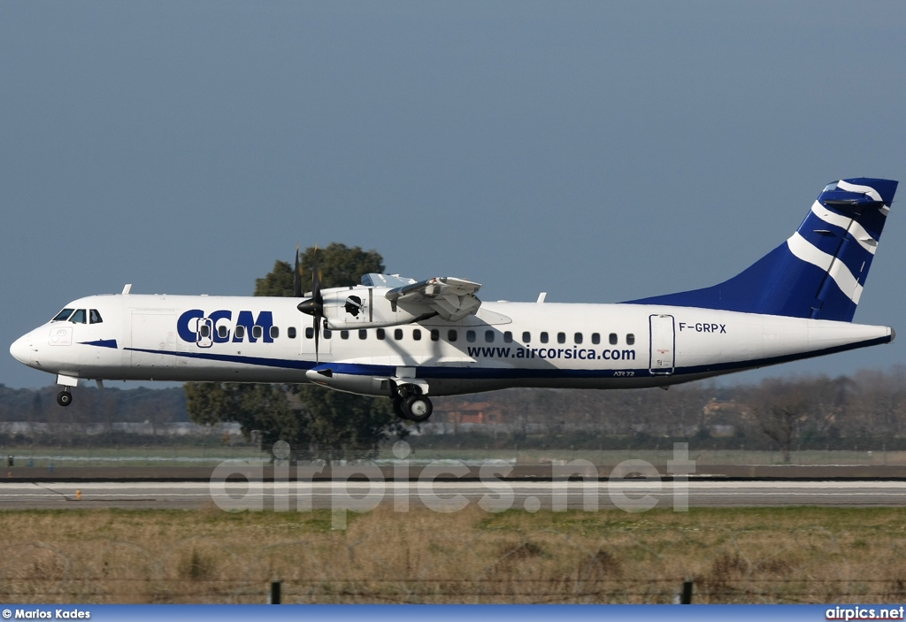 F-GRPX, ATR 72-500, CCM Airlines