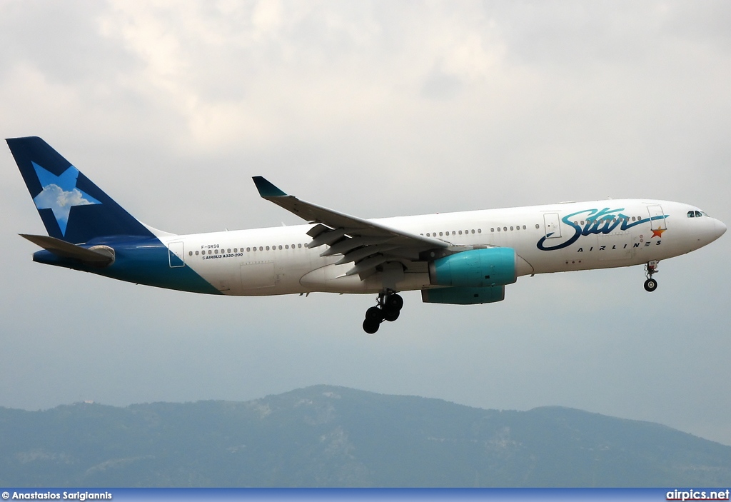 F-GRSQ, Airbus A330-200, Star Airlines