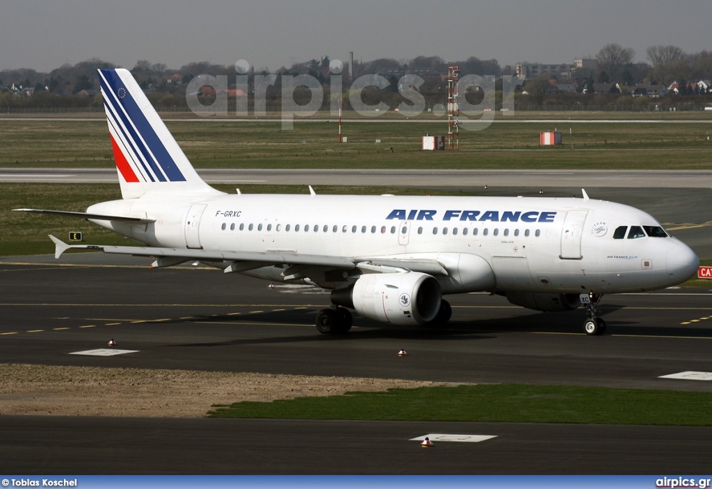 F-GRXC, Airbus A319-100, Air France