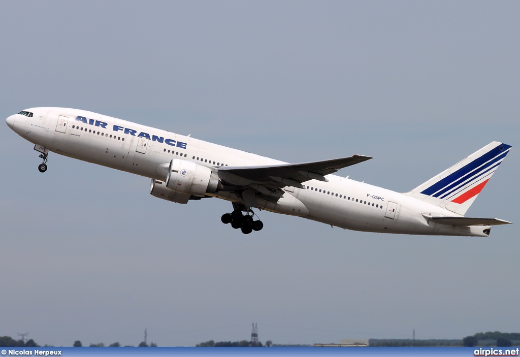 F-GSPC, Boeing 777-200ER, Air France