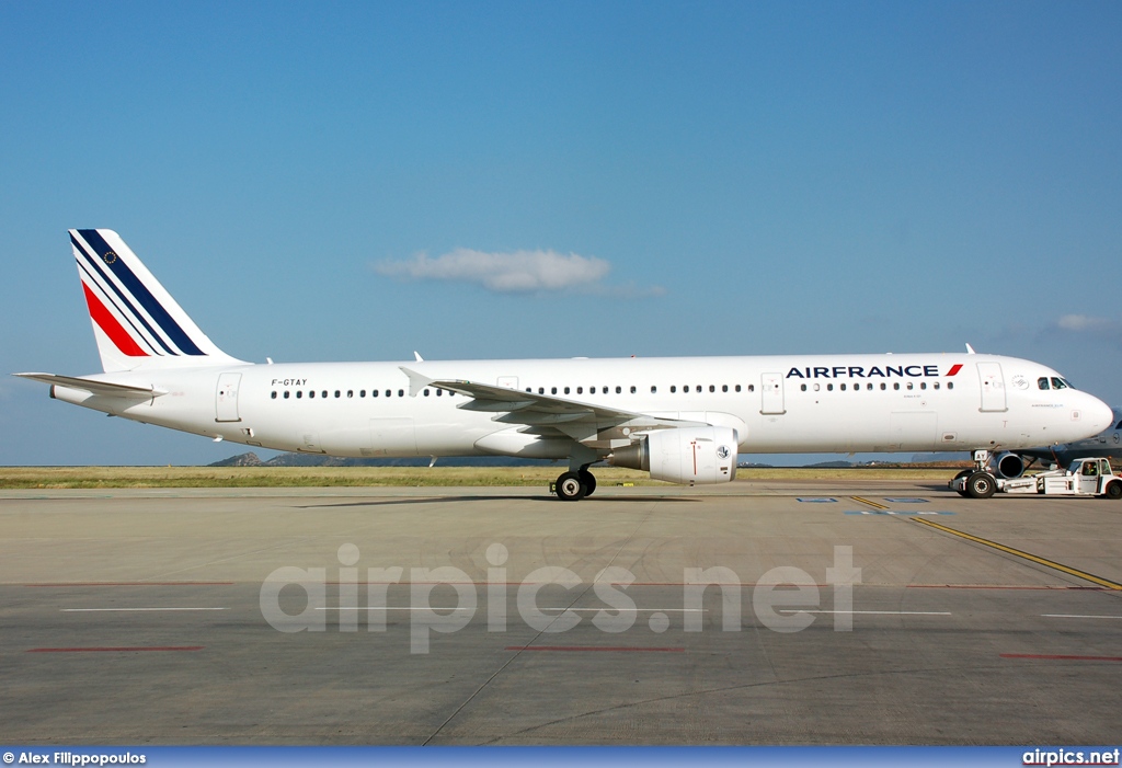 F-GTAY, Airbus A321-200, Air France