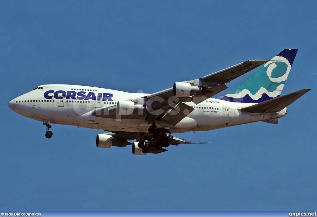 F-GTOM, Boeing 747-SP, Corsair