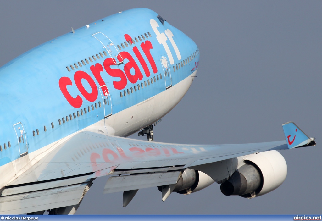 F-GTUI, Boeing 747-400, Corsair