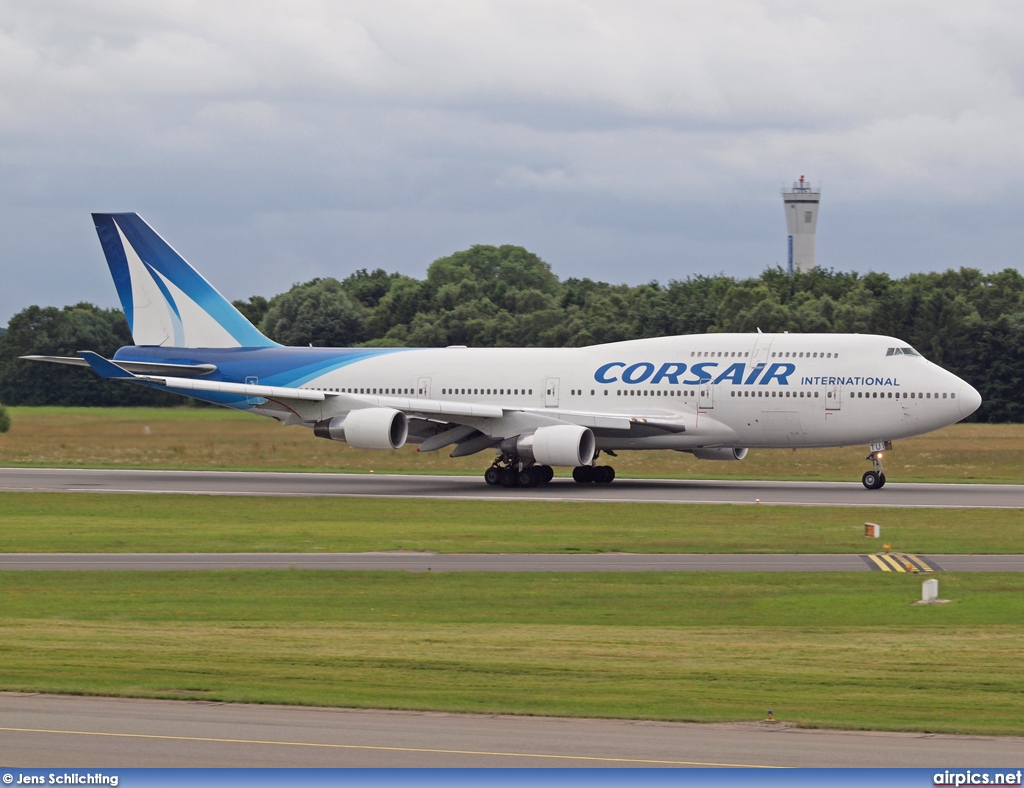 F-GTUI, Boeing 747-400, Corsair