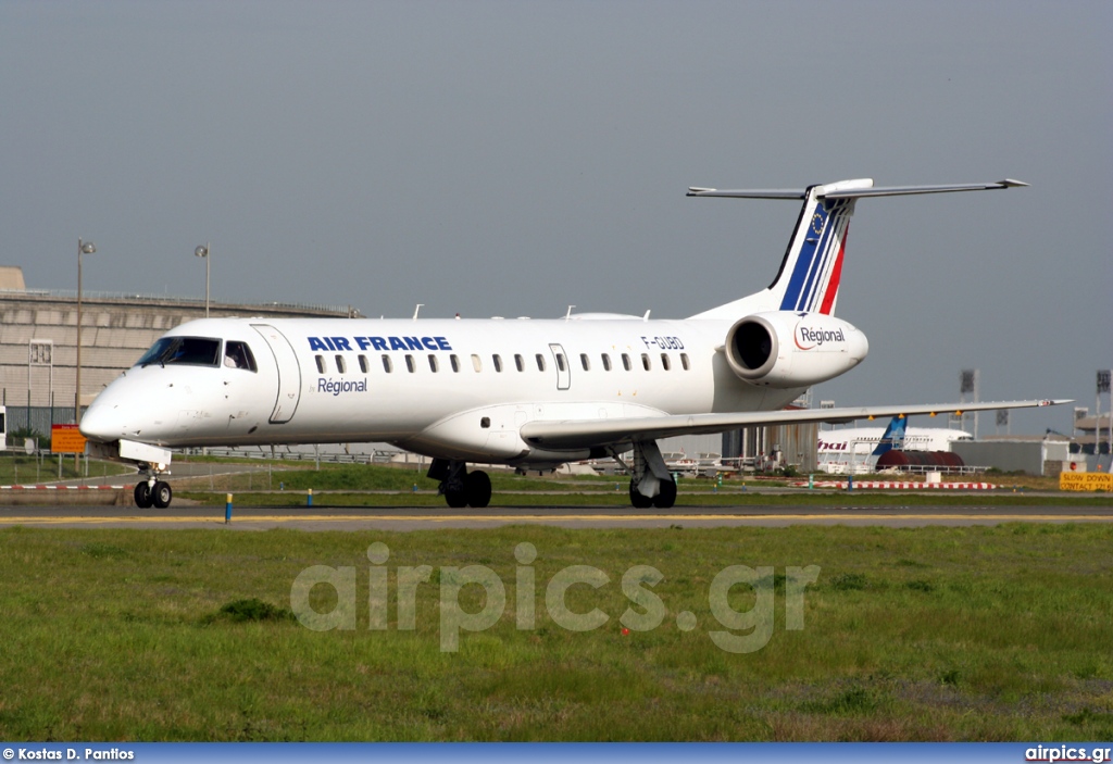 F-GUBD, Embraer ERJ-145MP, Air France