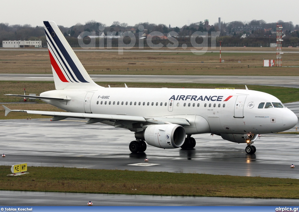 F-GUGC, Airbus A318-100, Air France