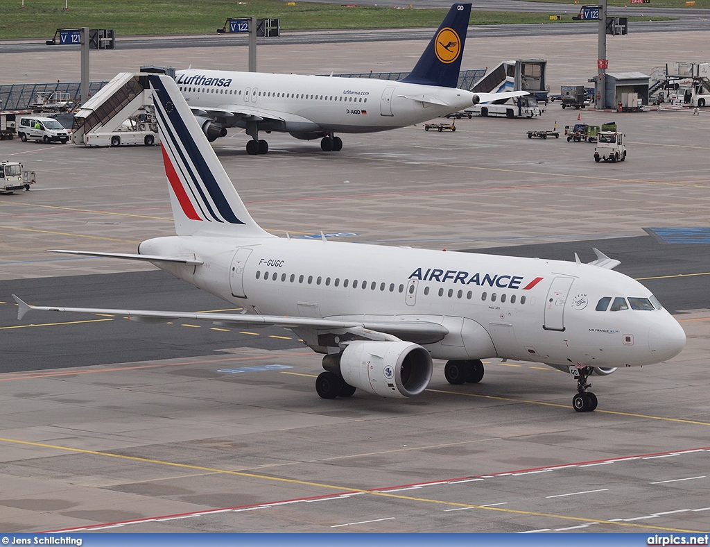 F-GUGC, Airbus A318-100, Air France