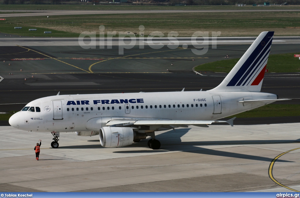 F-GUGC, Airbus A318-100, Air France