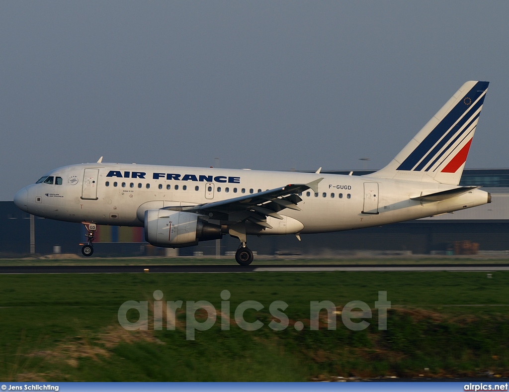 F-GUGD, Airbus A318-100, Air France