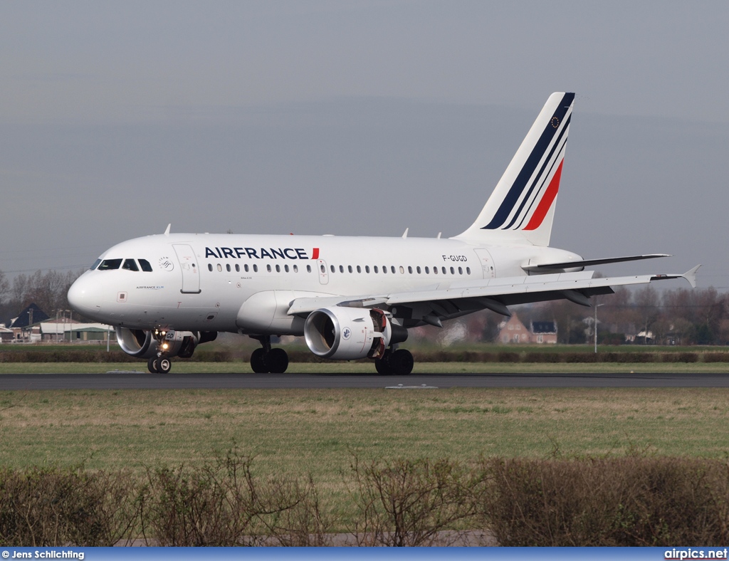 F-GUGD, Airbus A318-100, Air France