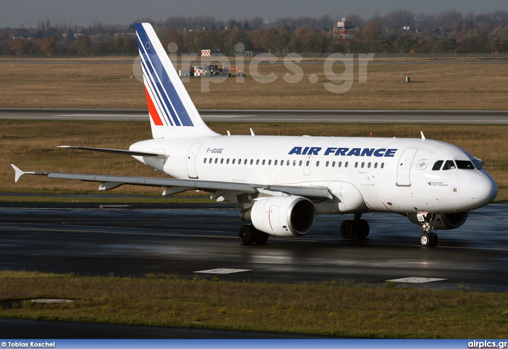 F-GUGE, Airbus A318-100, Air France