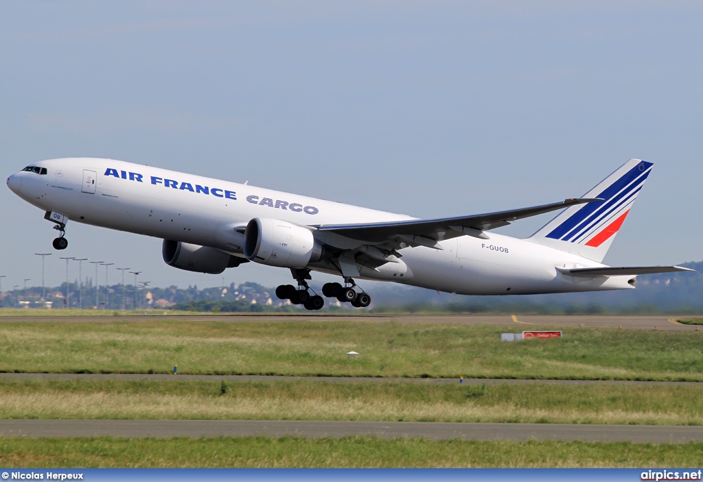 F-GUOB, Boeing 777F, Air France