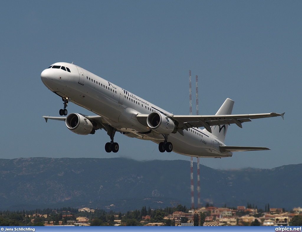 F-GYAJ, Airbus A321-200, Air Mediterranee