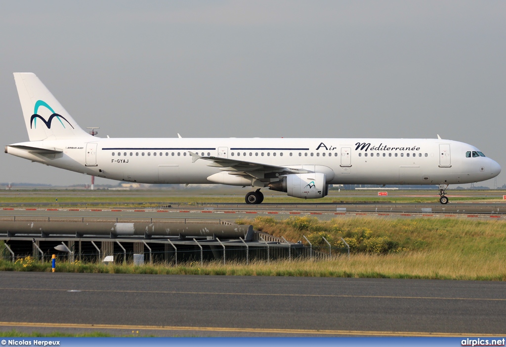 F-GYAJ, Airbus A321-200, Air Mediterranee