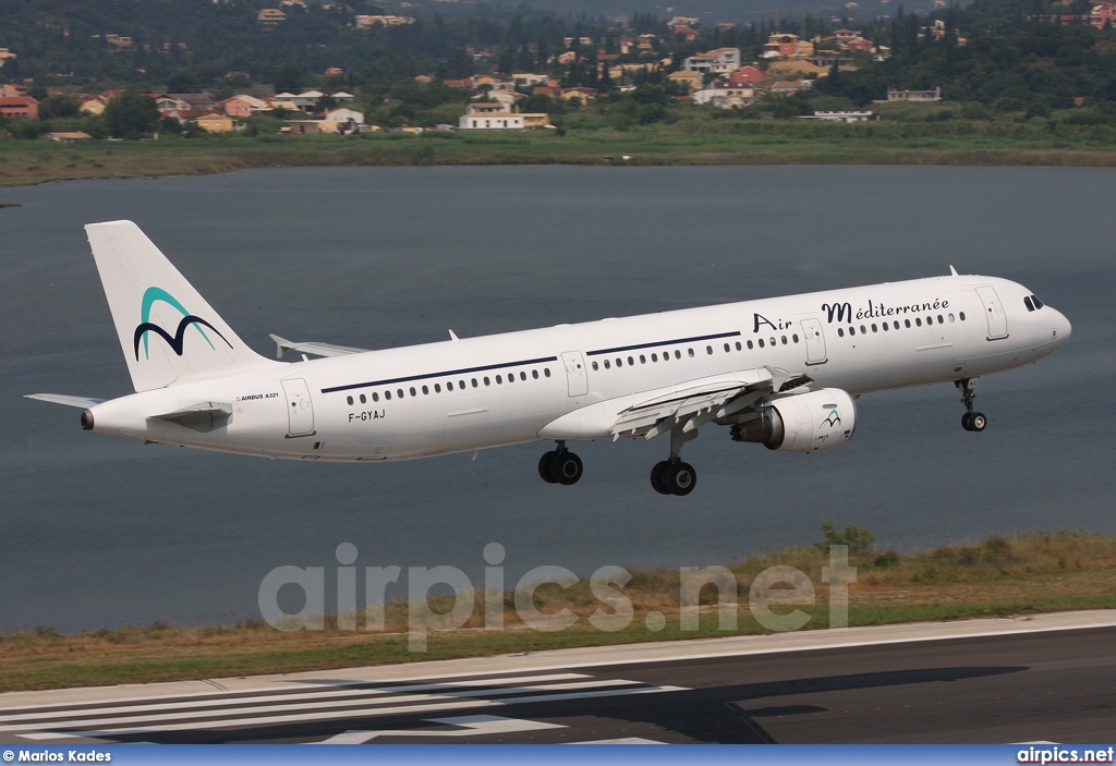 F-GYAJ, Airbus A321-200, Air Mediterranee