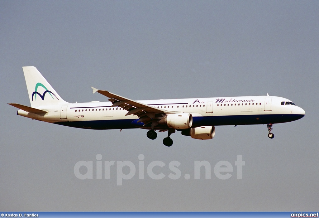 F-GYAN, Airbus A321-100, Air Mediterranee