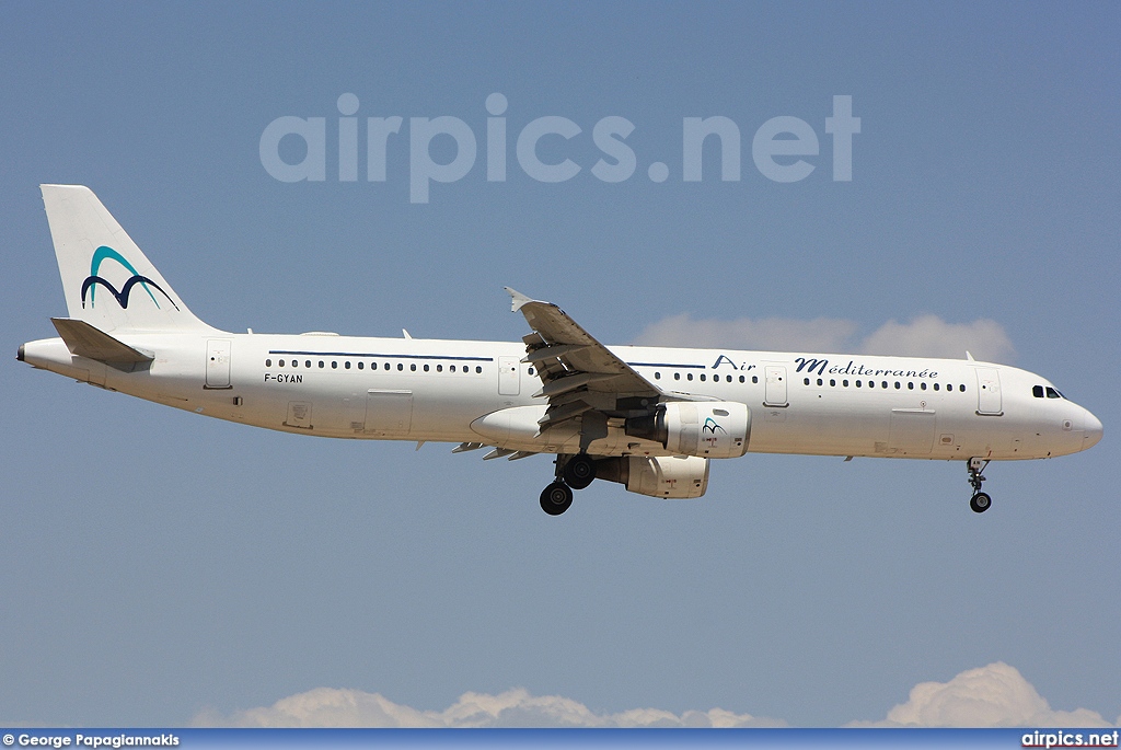 F-GYAN, Airbus A321-100, Air Mediterranee