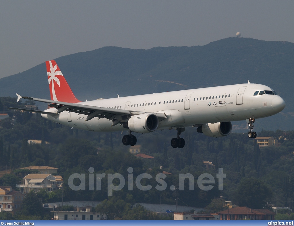 F-GYAQ, Airbus A321-200, Air Mediterranee