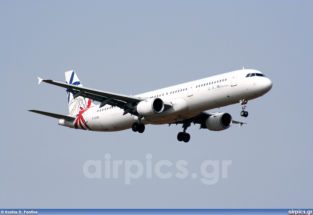 F-GYAQ, Airbus A321-200, Air Mediterranee