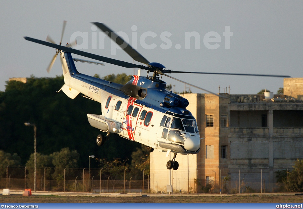 F-GYSH, Aerospatiale (Eurocopter) AS 332-L1 Super Puma, Heli Union