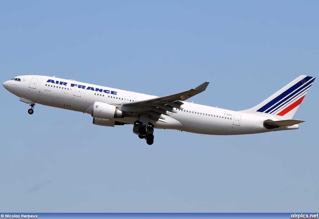 F-GZCC, Airbus A330-200, Air France