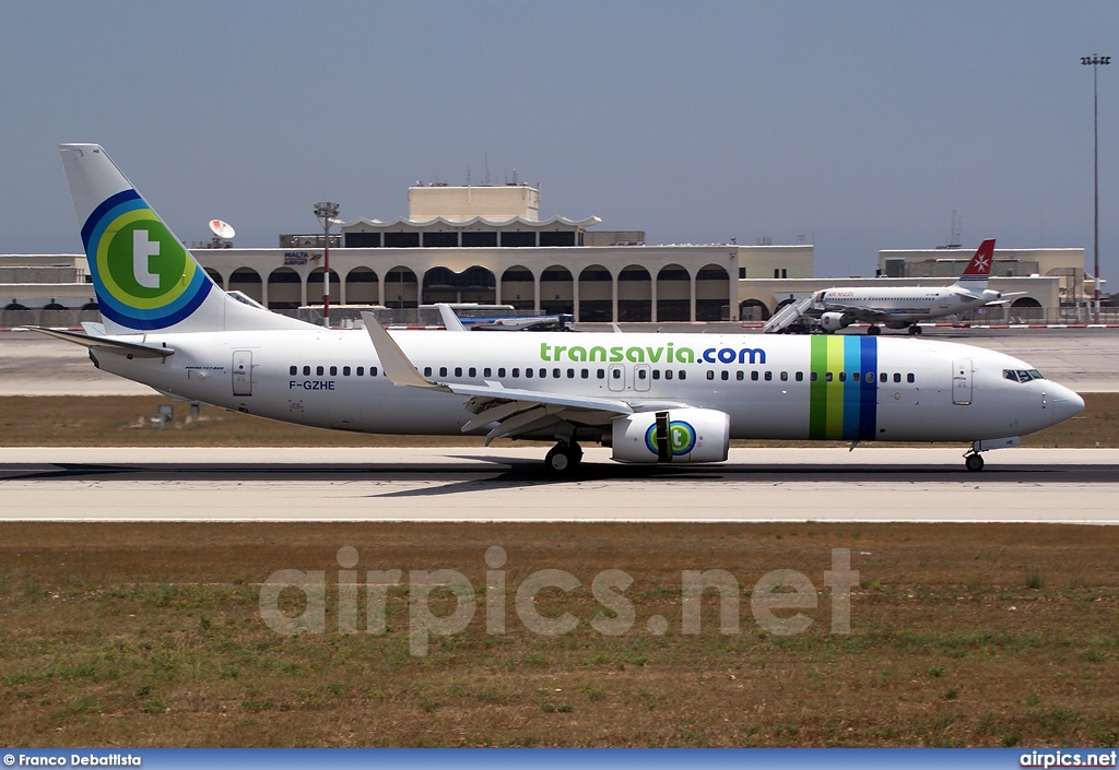 F-GZHE, Boeing 737-800, Transavia France