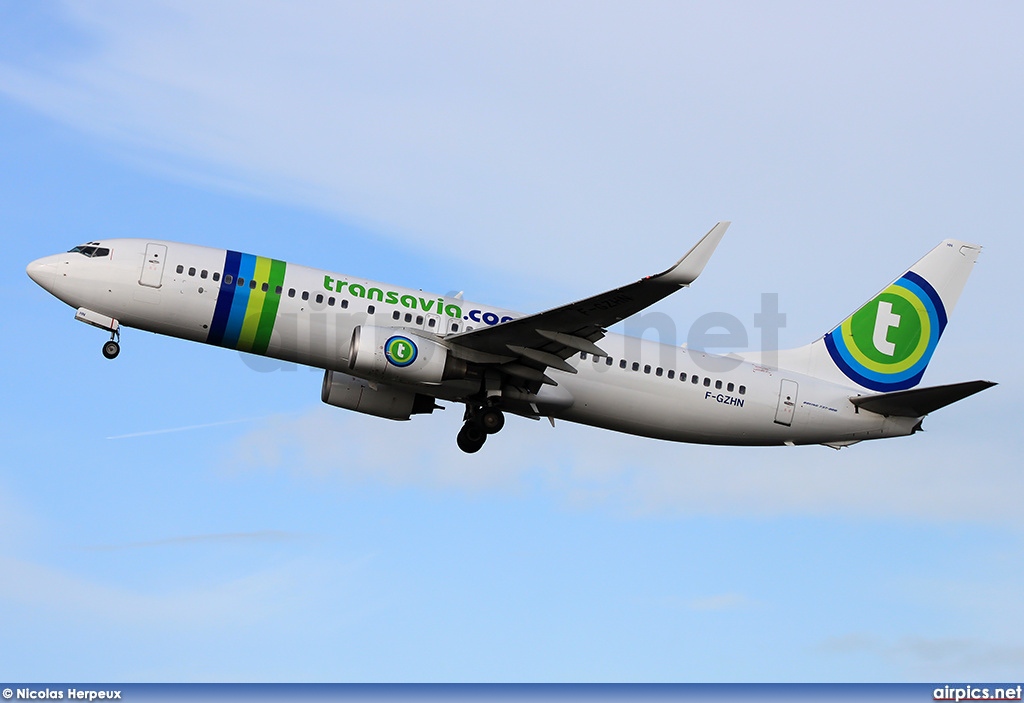 F-GZHN, Boeing 737-800, Transavia France