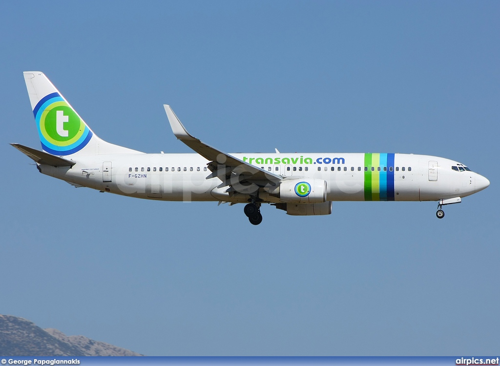 F-GZHN, Boeing 737-800, Transavia France