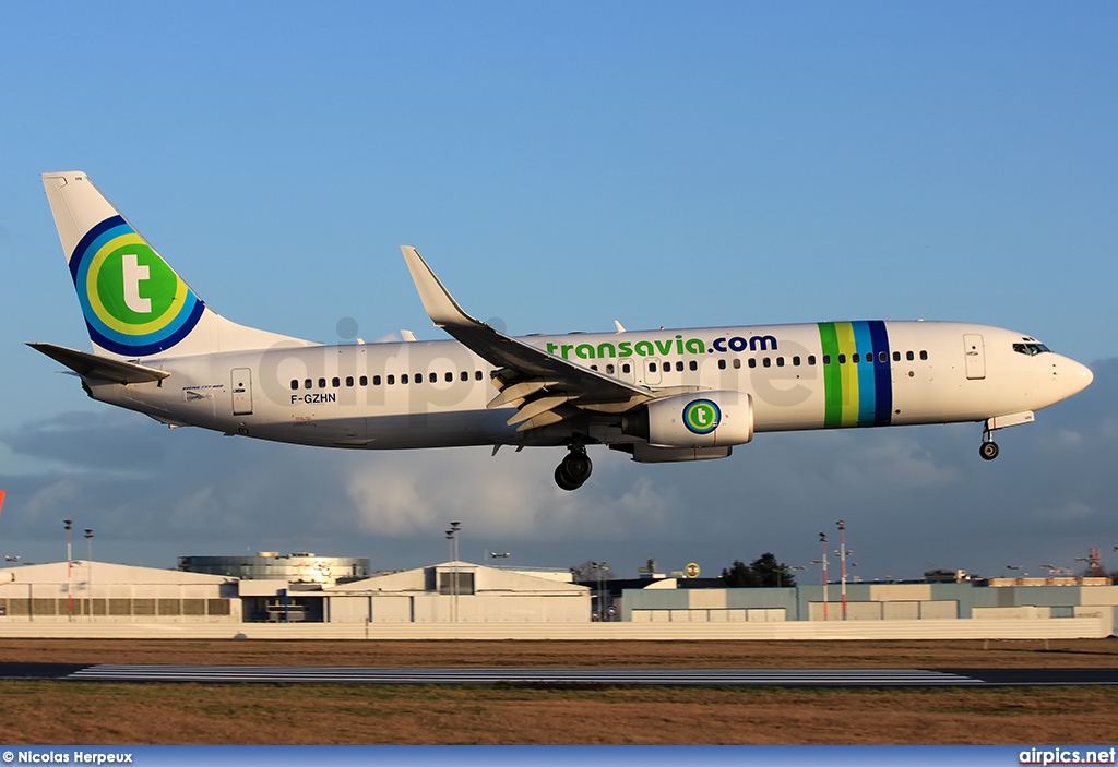 F-GZHN, Boeing 737-800, Transavia France