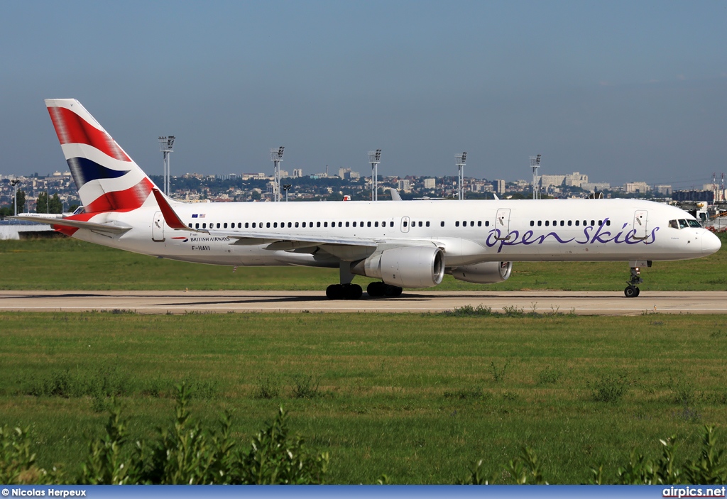 F-HAVI, Boeing 757-200, Open Skies