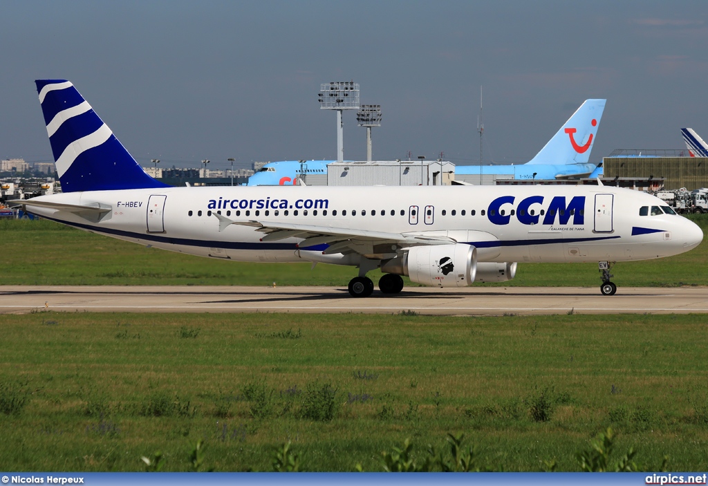 F-HBEV, Airbus A320-200, CCM Airlines