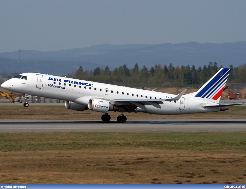 F-HBLB, Embraer ERJ 190-100LR (Embraer 190), Regional