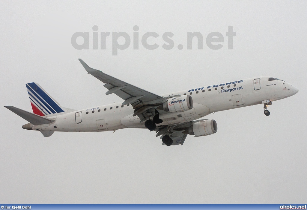 F-HBLB, Embraer ERJ 190-100LR (Embraer 190), Regional