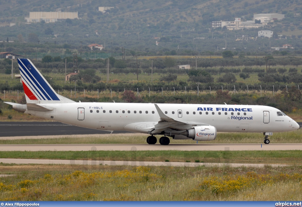 F-HBLC, Embraer ERJ 190-100LR (Embraer 190), Air France