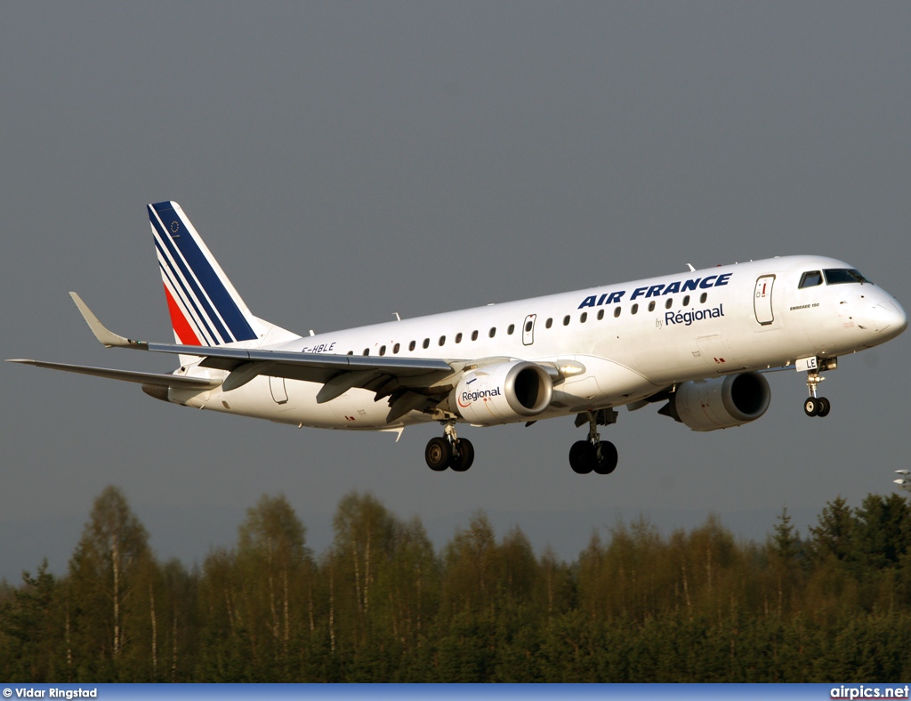 F-HBLE, Embraer ERJ 190-100LR (Embraer 190), Regional