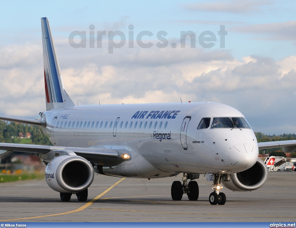 F-HBLE, Embraer ERJ 190-100LR (Embraer 190), Regional