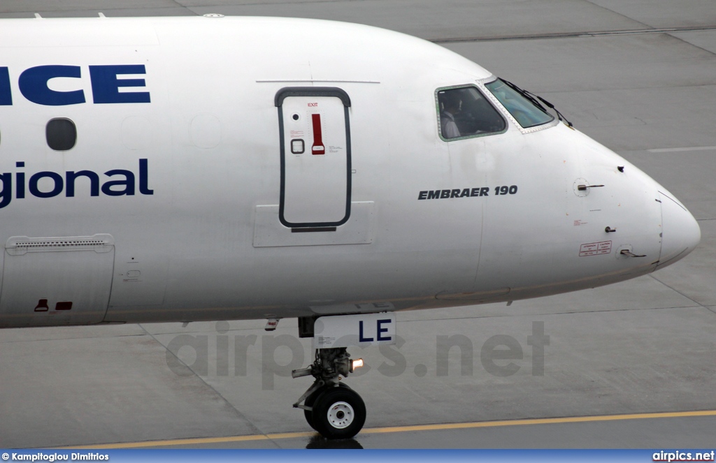 F-HBLE, Embraer ERJ 190-100LR (Embraer 190), Regional