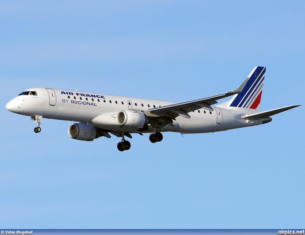 F-HBLG, Embraer ERJ 190-100LR (Embraer 190), Air France