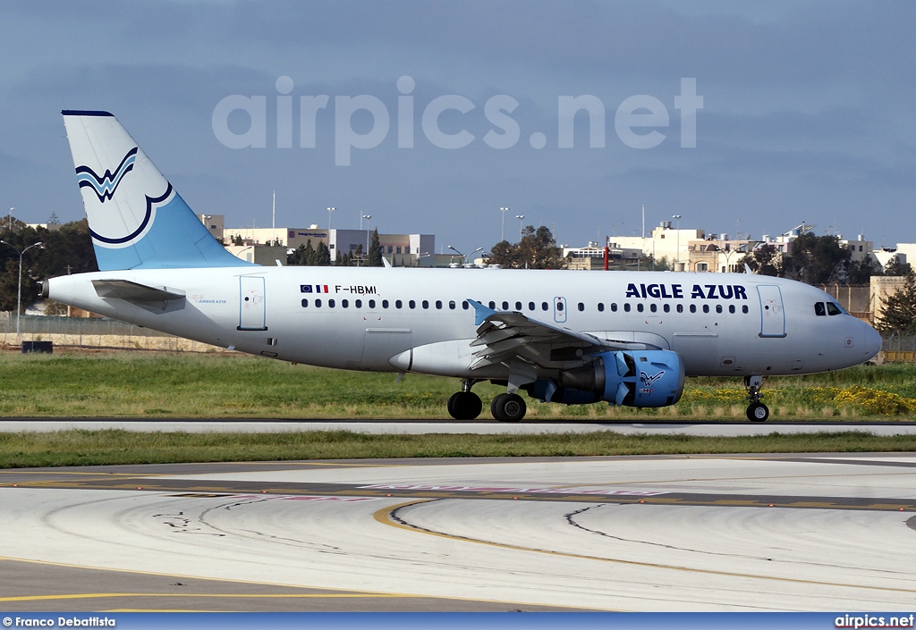 F-HBMI, Airbus A319-100, Aigle Azur