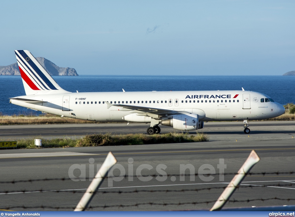 F-HBNF, Airbus A320-200, Air France