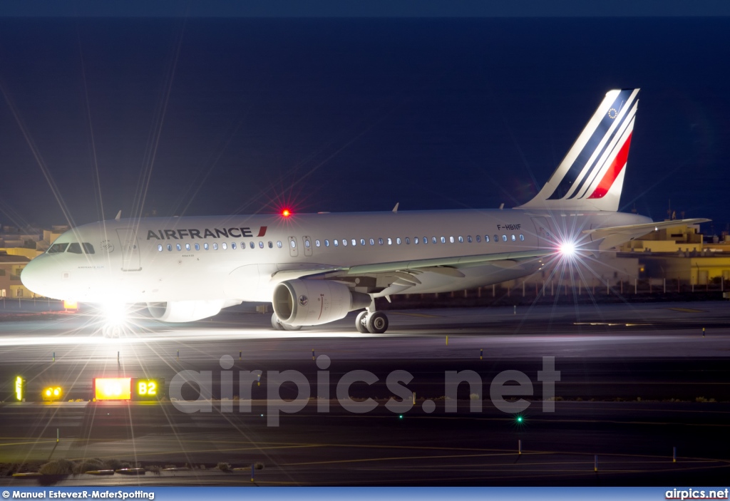 F-HBNF, Airbus A320-200, Air France