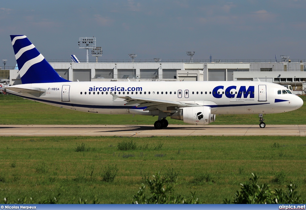 F-HBSA, Airbus A320-200, CCM Airlines